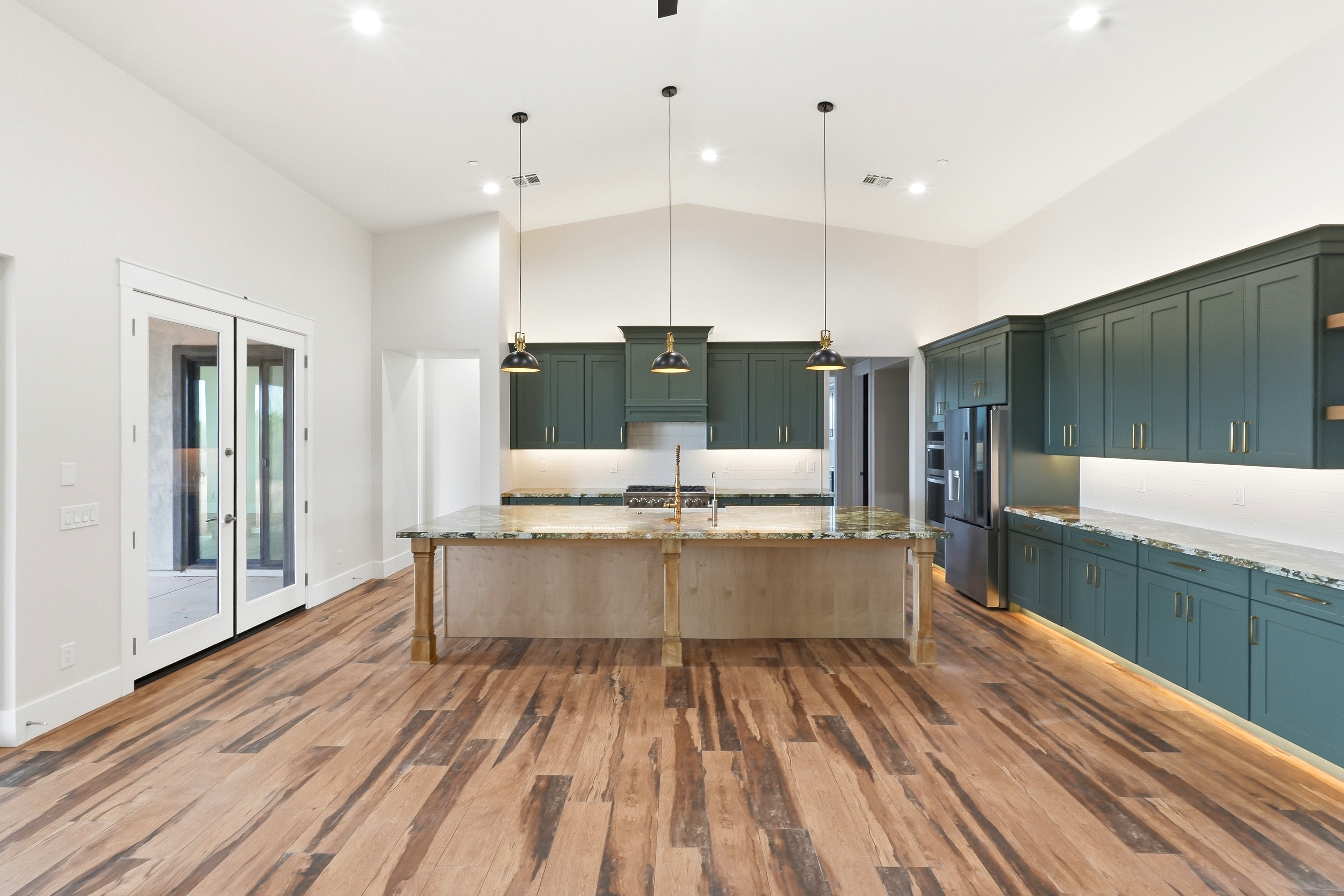 Skinner Custom home built by Jematell Homes
